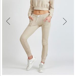 Cotton citizen Milan jogger in light tan XS